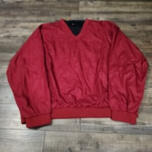 Wedge vintage windbreaker pullover no size tag fits like a 2x mens 2294